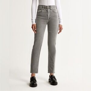 Abercrombie High Waist Ankle Straight